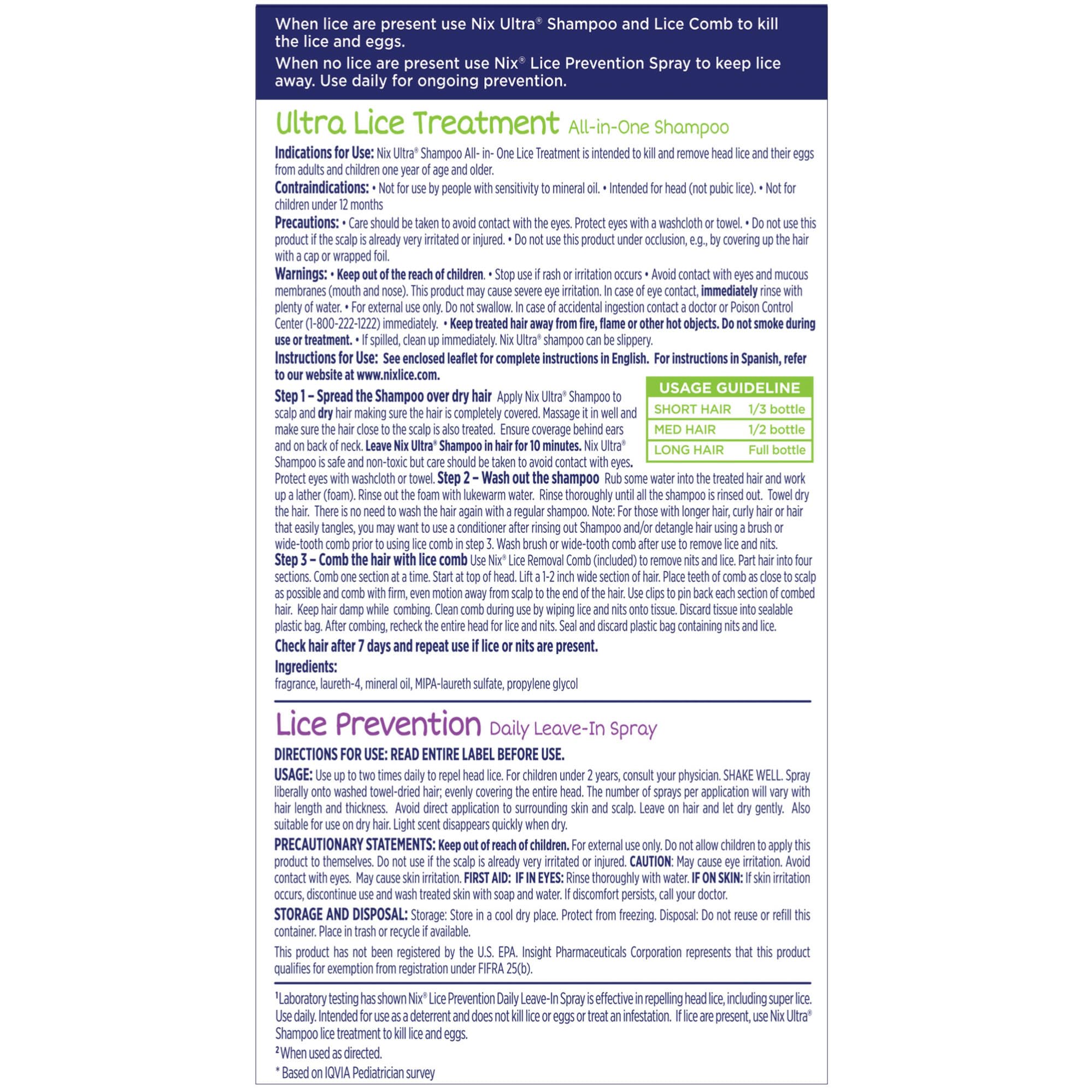 Nix Lice Treatment & Prevention Kit enables at-home lice management
