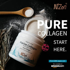 Fully hydrolyzed Type 1 marine collagen dissolves in liquids with minimal clumping
