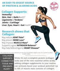 Close-up of the Nizen Marine Collagen Pure label