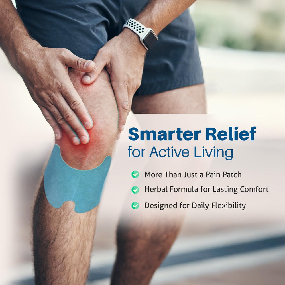 N-Labs ArcticZen knee patch closeup with menthol for cooling sensation