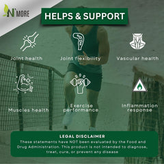 N'More natural ingredients label shows ASU from avocados and soybeans