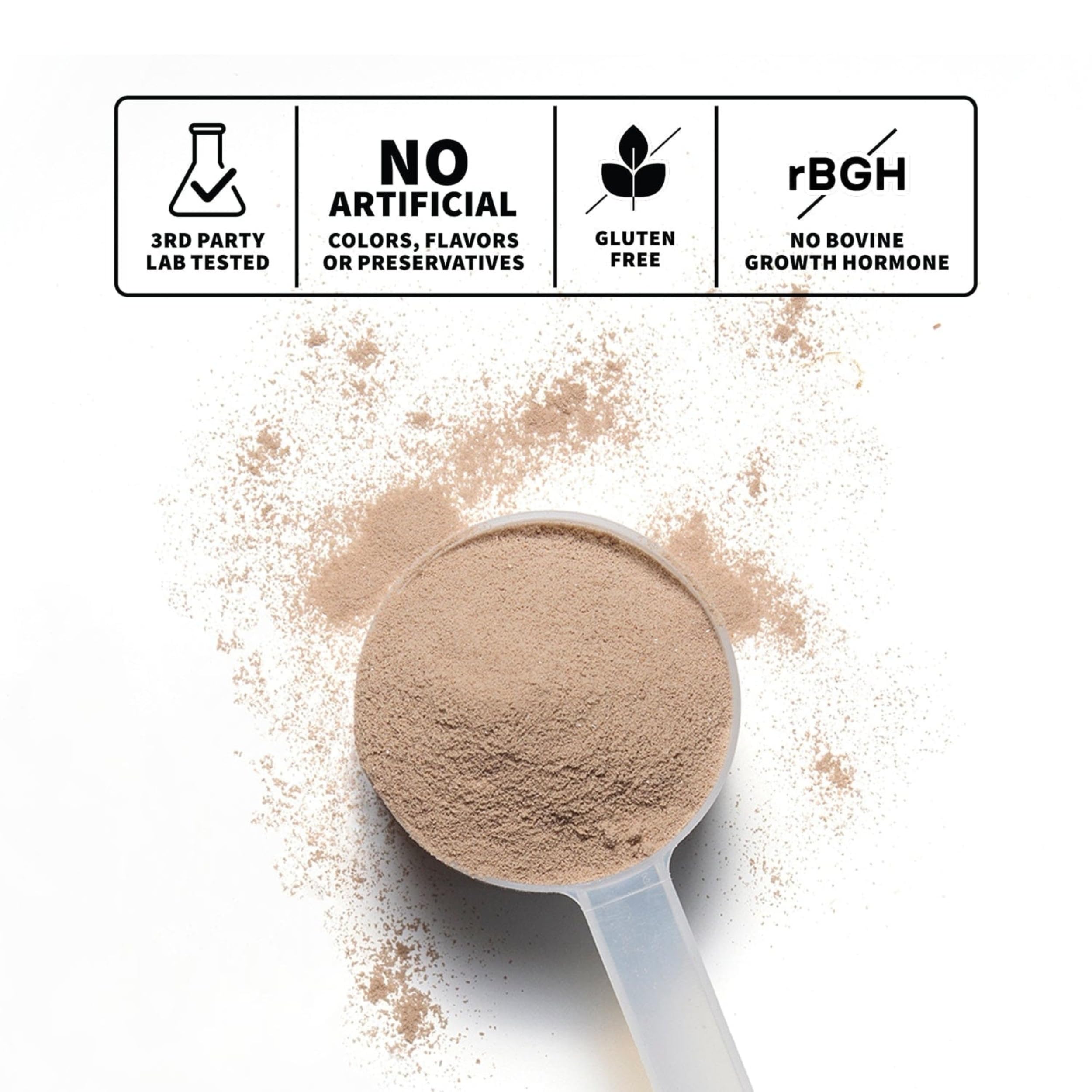 NOBULL Post-workout recovery shake ready in glass for quick refuel.