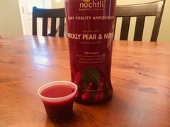 Nochtli Recover Prickly Pear bottle produced in a modern USA facility.