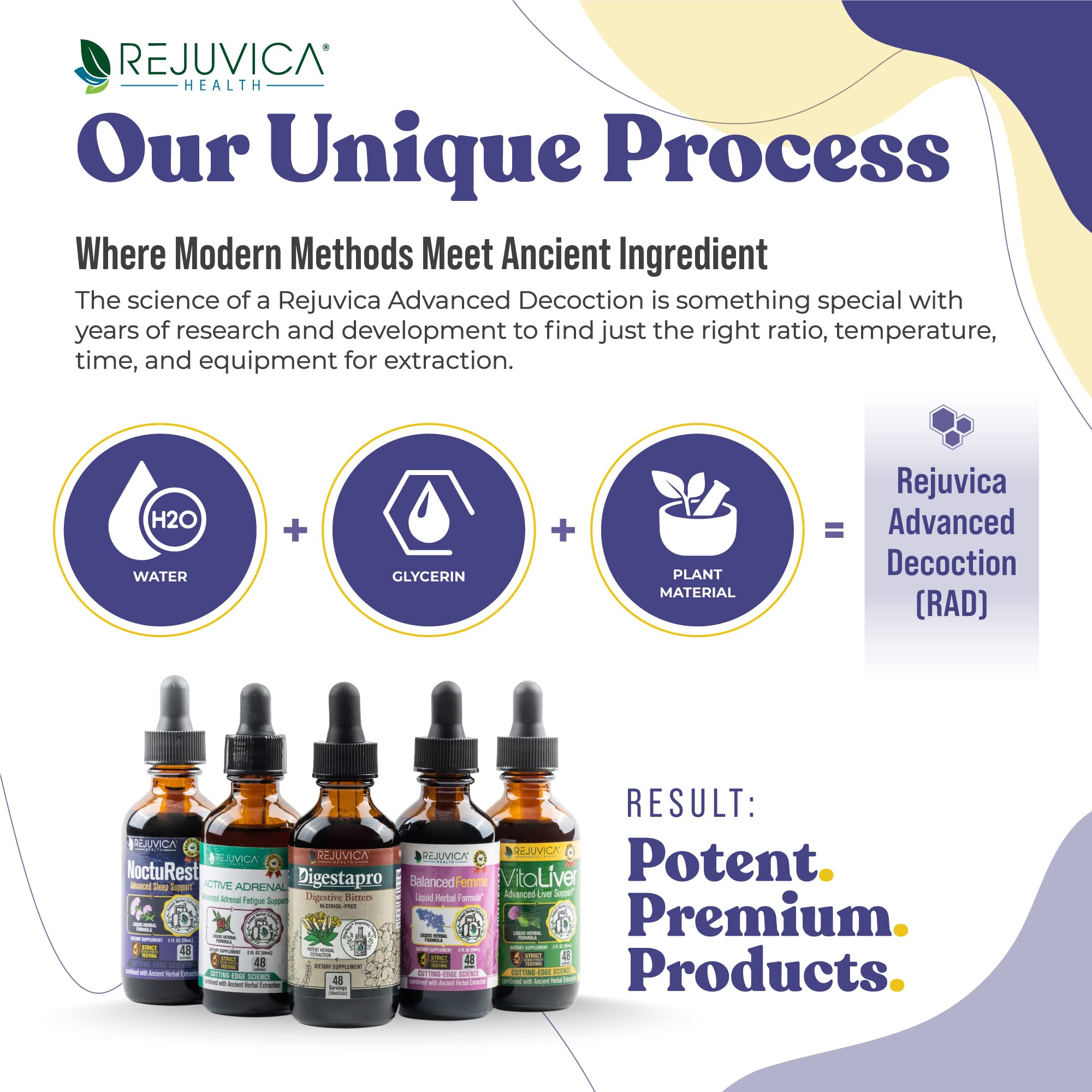 NoctuRest liquid formula shown pouring, highlighting quick absorption potential.