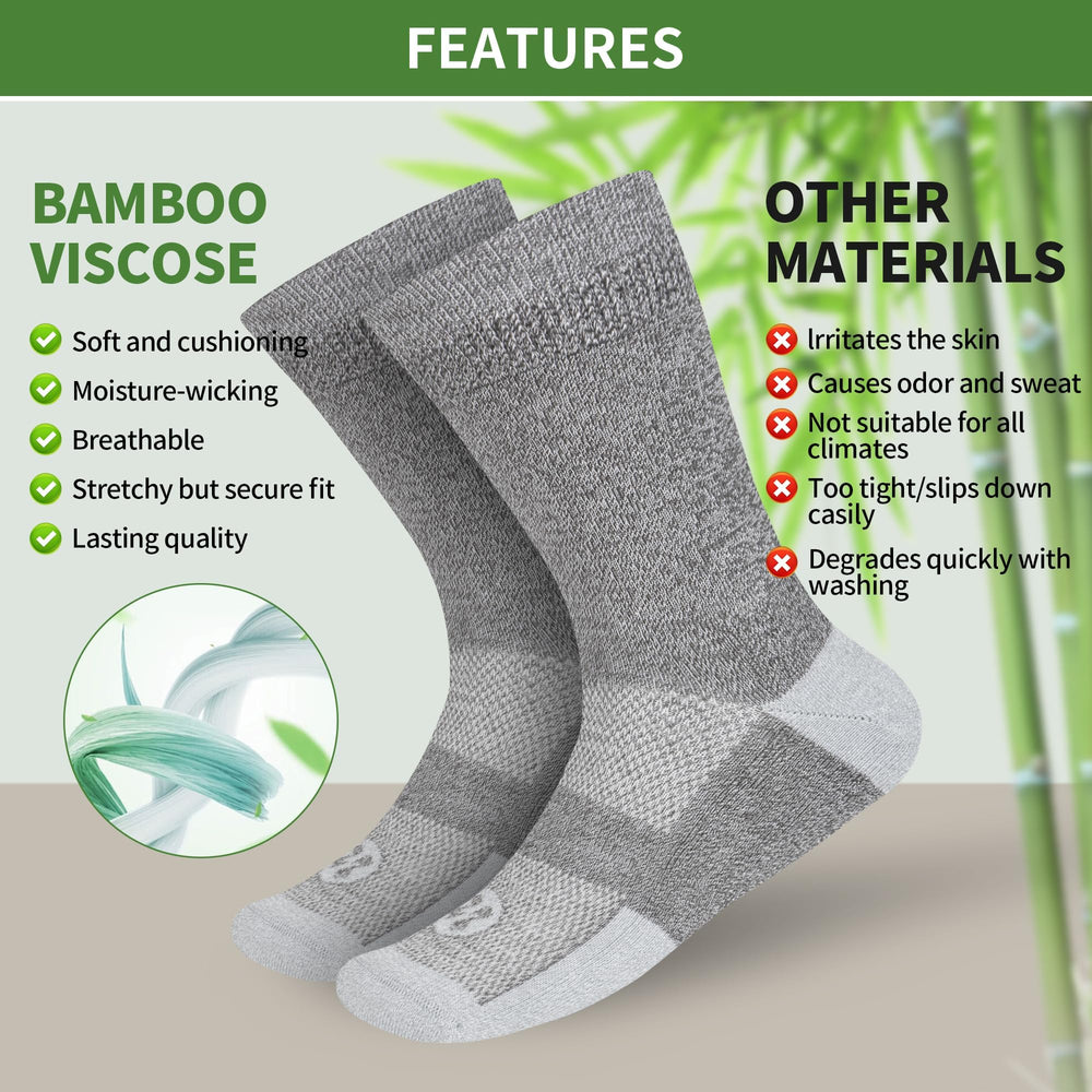 NOLUNT diabetic socks color-mix: two sizes ensure a stylish, non-binding fit.
