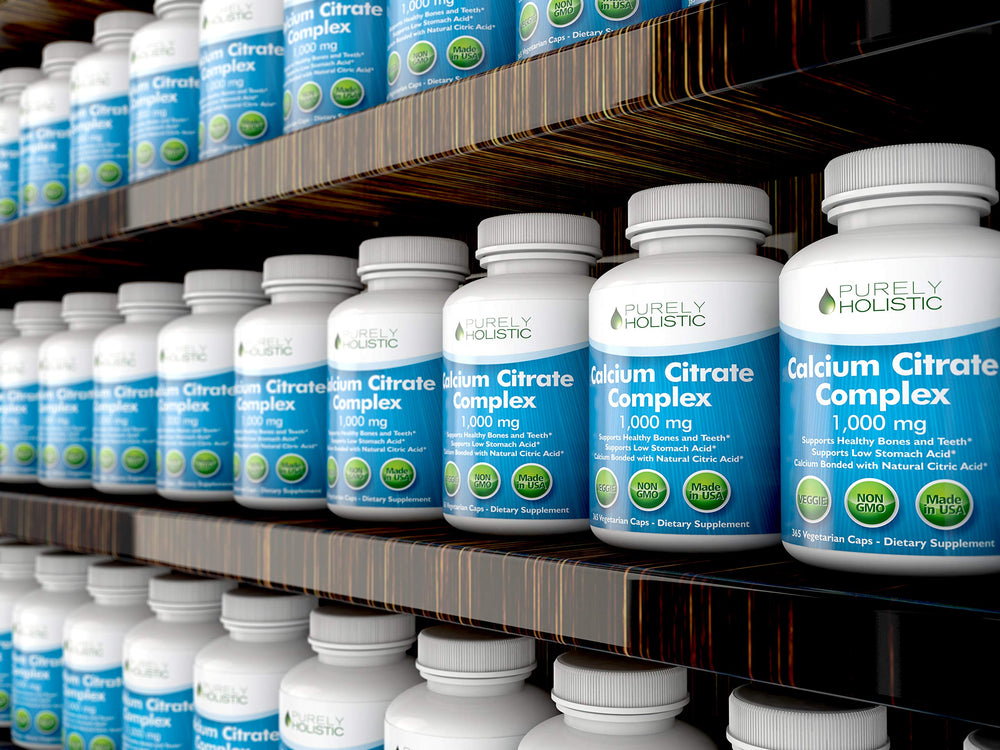 Non-GMO, allergen-free, fillers-free formulation on packaging.