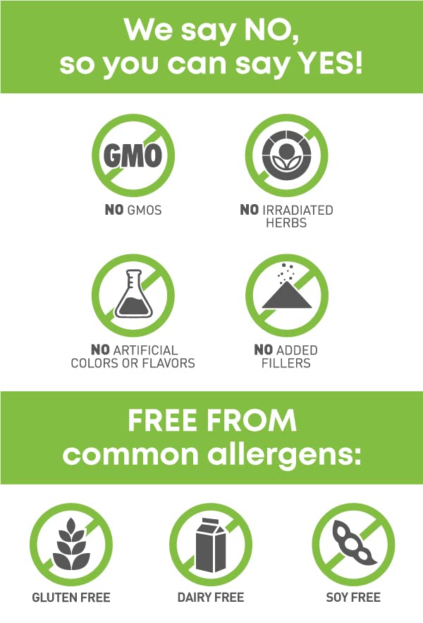 SGS Non-GMO verification seal on packaging.