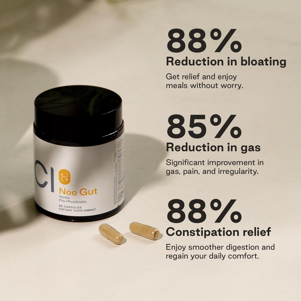 NOOCI NOO Gut morning routine setup for convenient everyday use