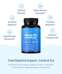 Nootrix Health Complex Corebiome postbiotics graphic suggesting gut barrier support