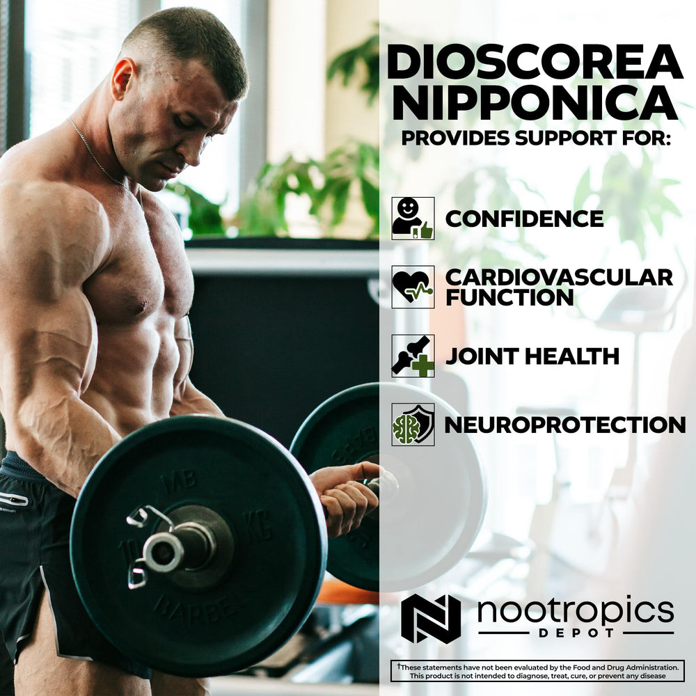 Nootropics Depot capsules jar with scoop for easy daily regimen