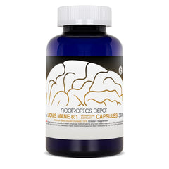 Nootropics Depot Lions Mane ingredients list on label