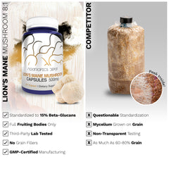 Nootropics Depot Lions Mane packaging box on a clean surface