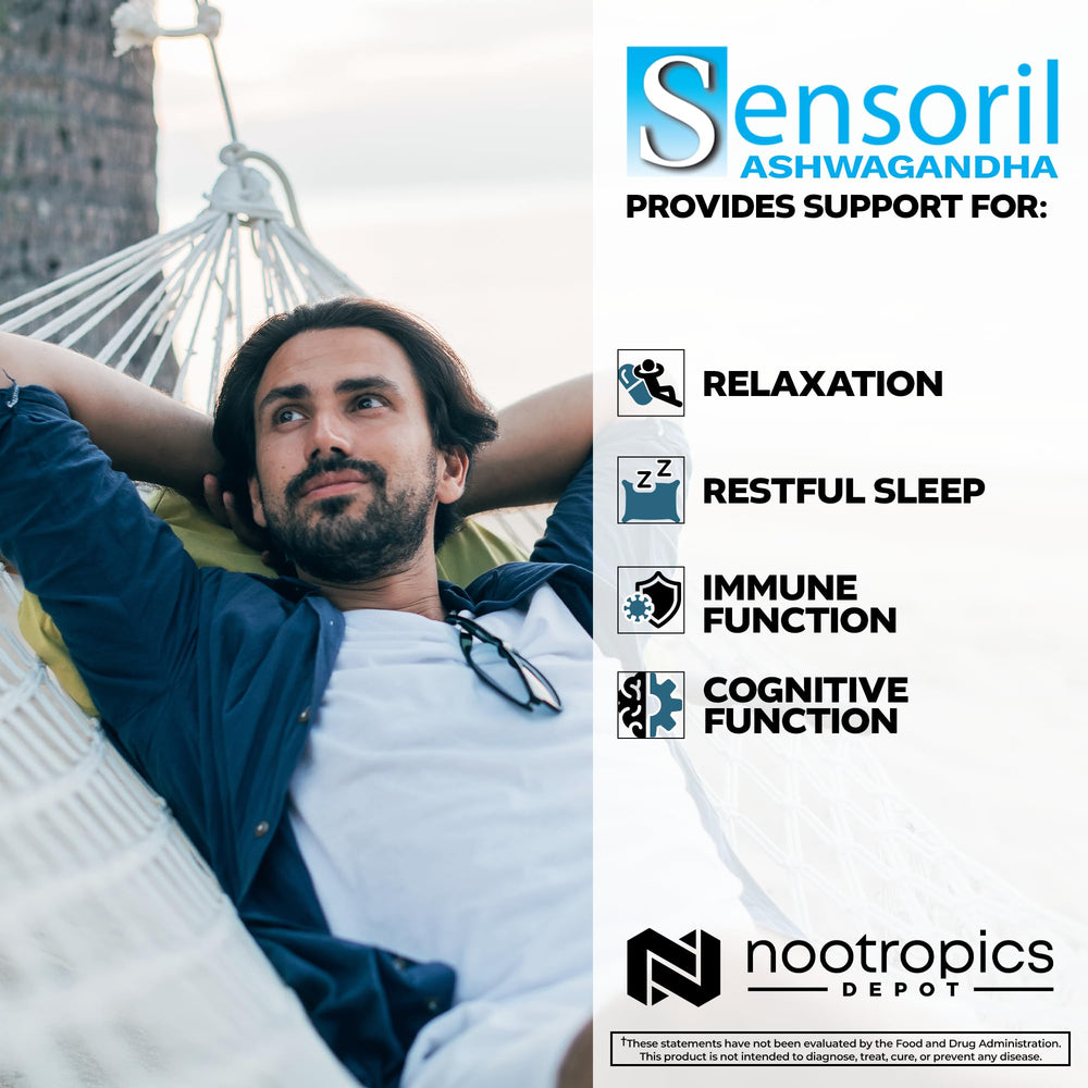 Nootropics Depot Sensoril capsules suggest cognitive support
