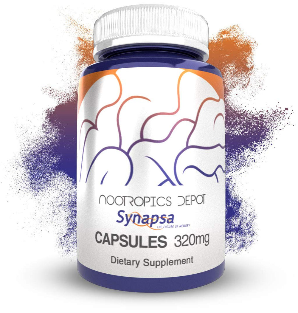 Nootropics Depot Synapsa Bacopa bottle front for learning support