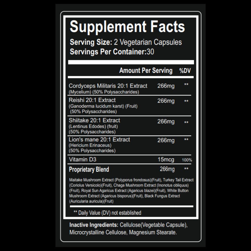 Nootrum Reishi capsules emphasizing calm routines and stress resilience.