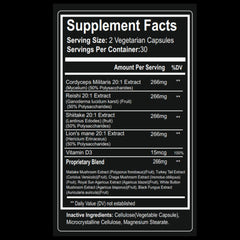 Nootrum Reishi capsules emphasizing calm routines and stress resilience.