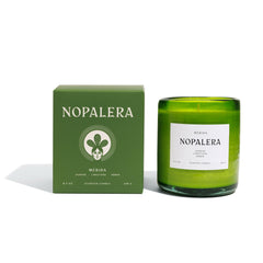 Nopalera Merida Candle close-up with coconut soy wax for a clean burn and bright aroma.