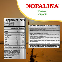 Nopalina Flax Seed Plus Capsules bottle placed in a kitchen drawer for easy access.
