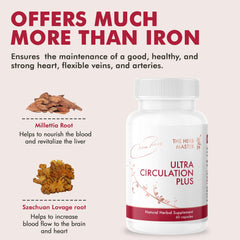 Nora Ross Ultra Circulation bottle close-up emphasizes quality you can trust.