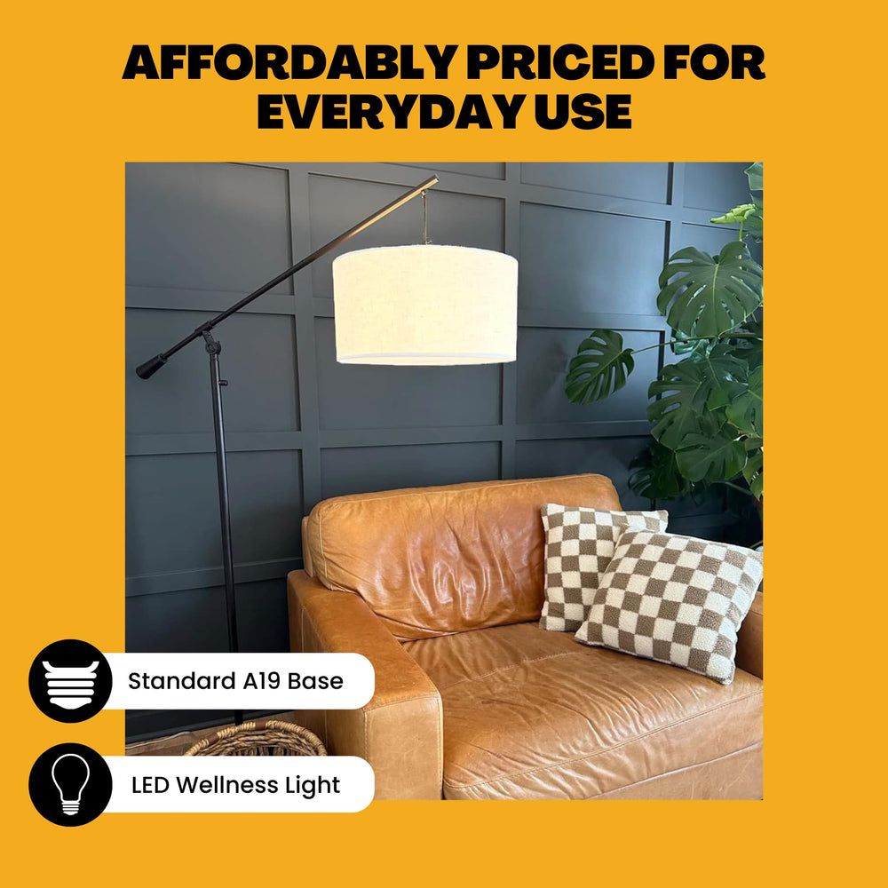 Norb dimmable LED allows adjustable brightness for tasks or ambiance.