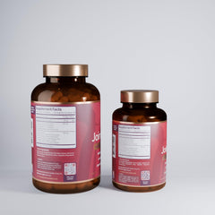 Nordic Healthy Living Joint Food pour demonstrates easy dosing for daily mobility