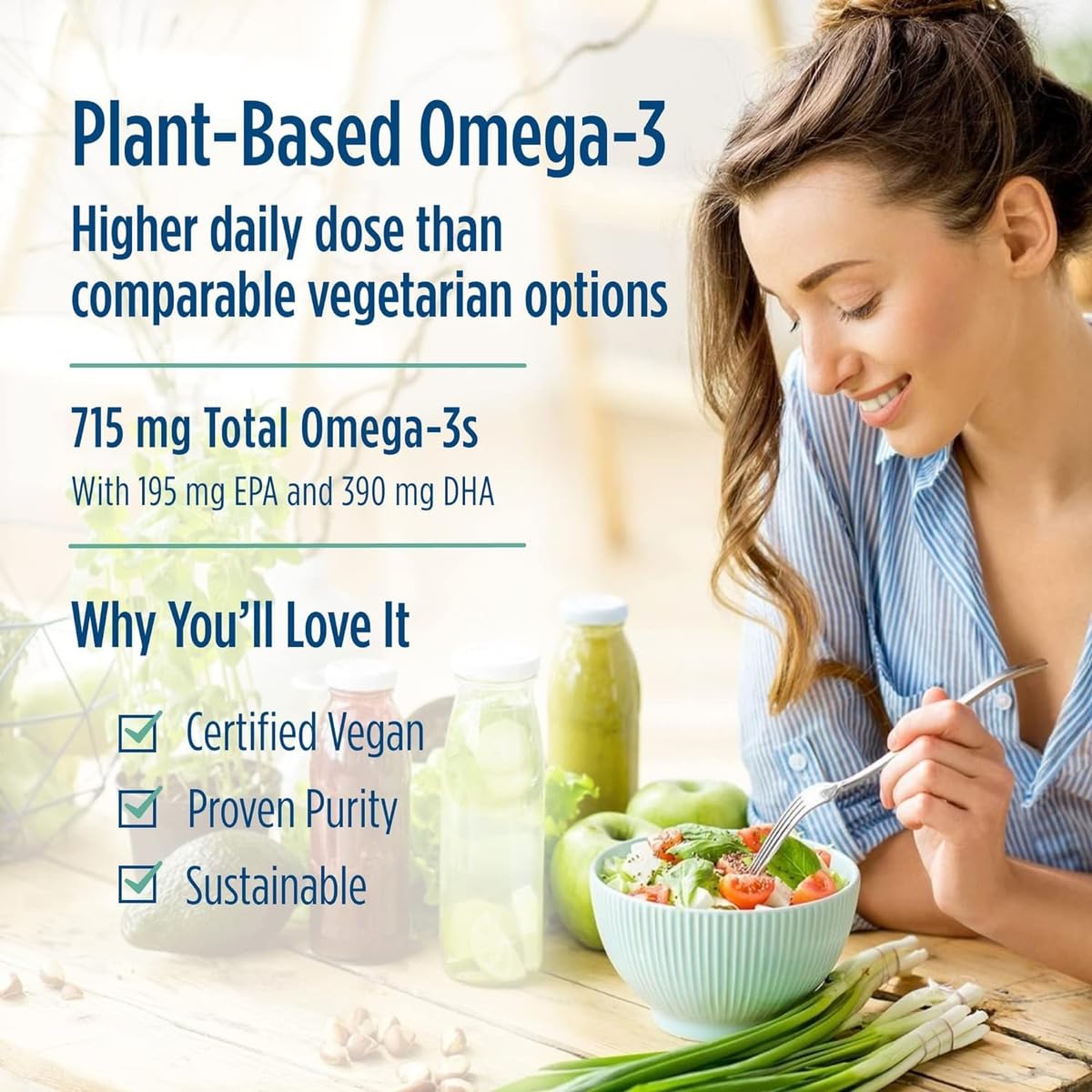 Nordic Naturals Algae Omega sustainable origin highlights ethical innovation.