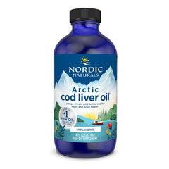 Nordic Naturals Arctic Cod Liver Oil bottle for daily omega-3 support