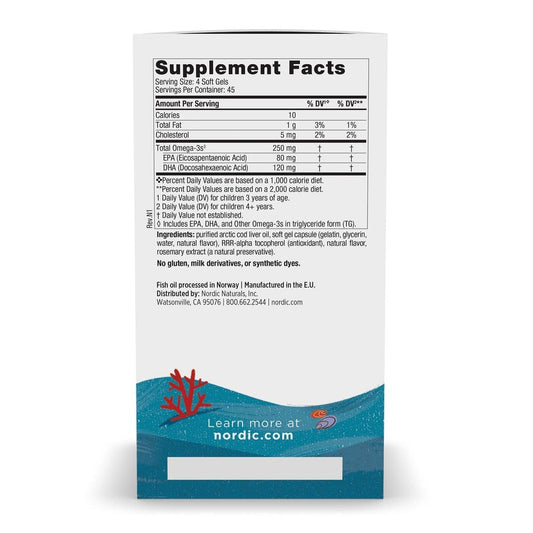 Nordic Naturals Children's DHA strawberry mini chews for easy daily omega-3