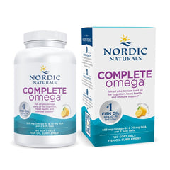 Nordic Naturals Complete Omega lemon bottle for daily omega-3 support