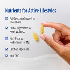 Third-party tested badge for purity and freshness of Nordic Naturals multivitamin.