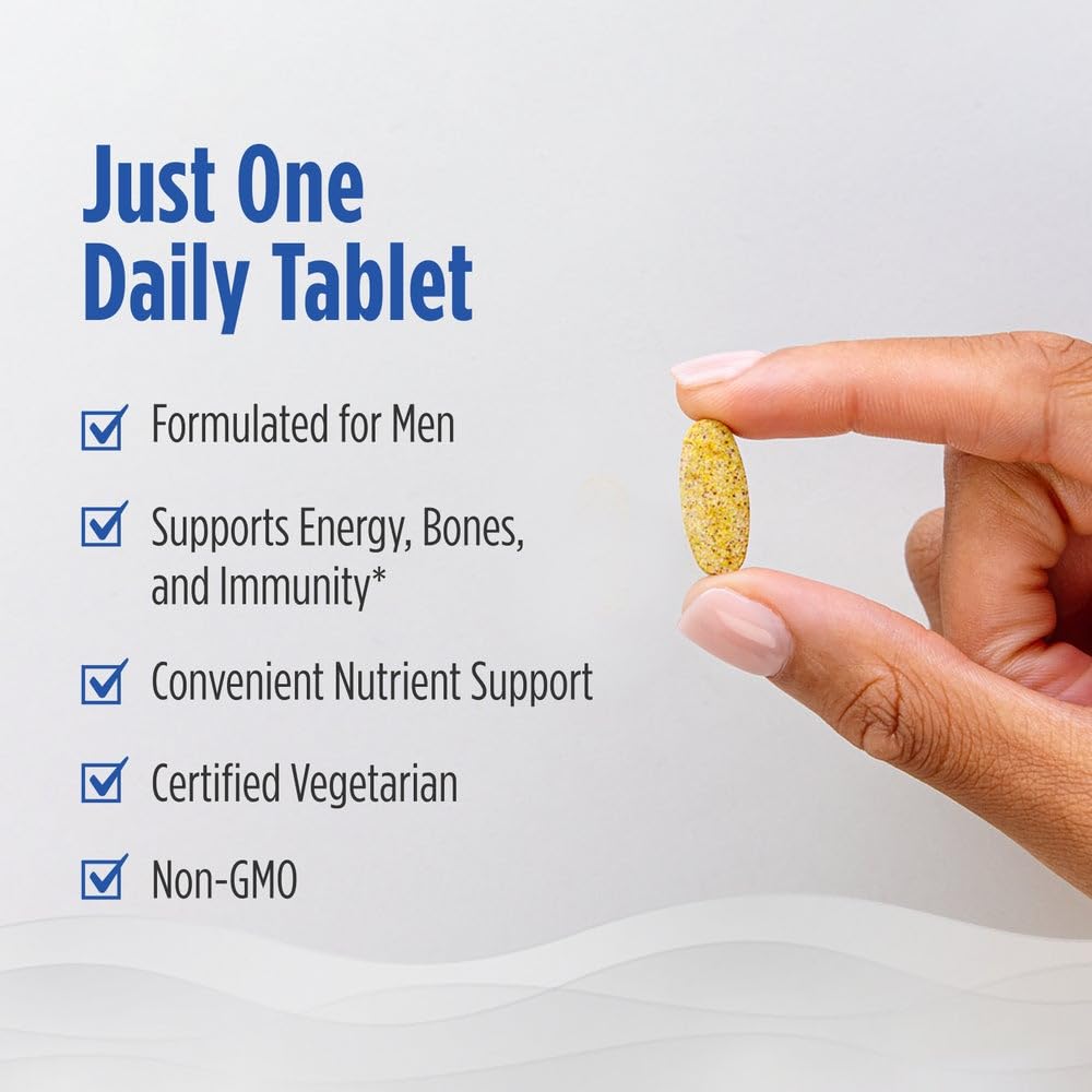Nordic Naturals Men’s Multivitamin One Daily gluten-free and non-GMO seal