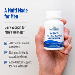 Nordic Naturals Men’s Multivitamin One Daily third-party testing seal for purity