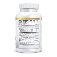 Close-up of Nordic Naturals ProDHA Xtra softgels showing strawberry flavor