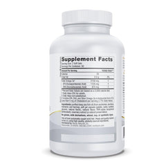 Nordic Naturals ProOmega 2000 lemon soft-gels with pleasant flavor for easy daily intake.
