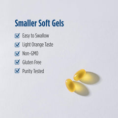 Nordic Naturals third-party tested purity for safety and transparency.