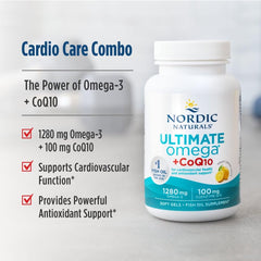 Dairy-free formulation detail on Nordic Naturals packaging for allergy considerations