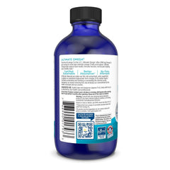 Nordic Naturals Ultimate Omega Liquid measuring pip emphasizes precise daily omega-3 intake