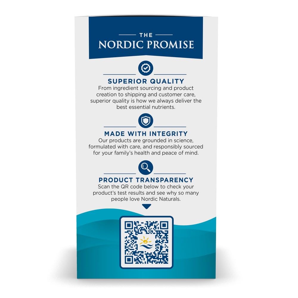 Nordic Naturals Ultimate Omega Mini D3 lemon bottle open, capsules ready to take.