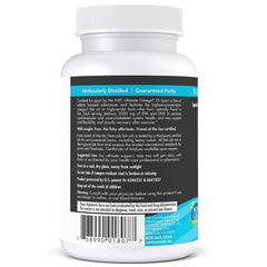 Nordic Naturals Ultimate Omega Sport 2X NSF certification logo signals sport-grade quality