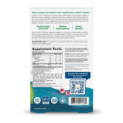 Nordic Naturals Zero Sugar Children’s DHA packaging front, highlighting purity and easy dosing for families.