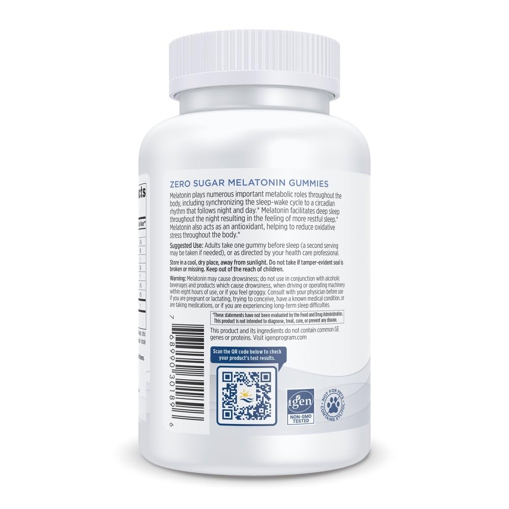 Nordic Naturals Zero Sugar Melatonin Gummies Raspberry container being opened