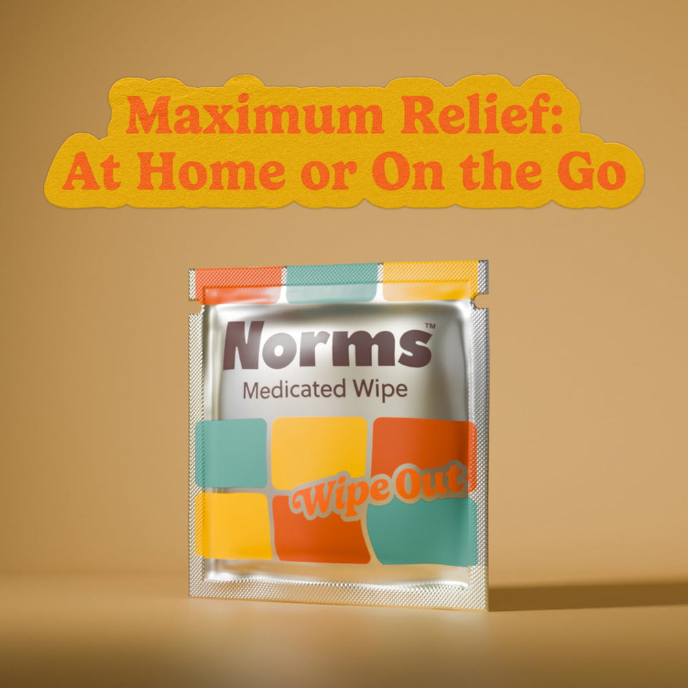 Norms Squeezies 5 percent lidocaine for fast numbing comfort.