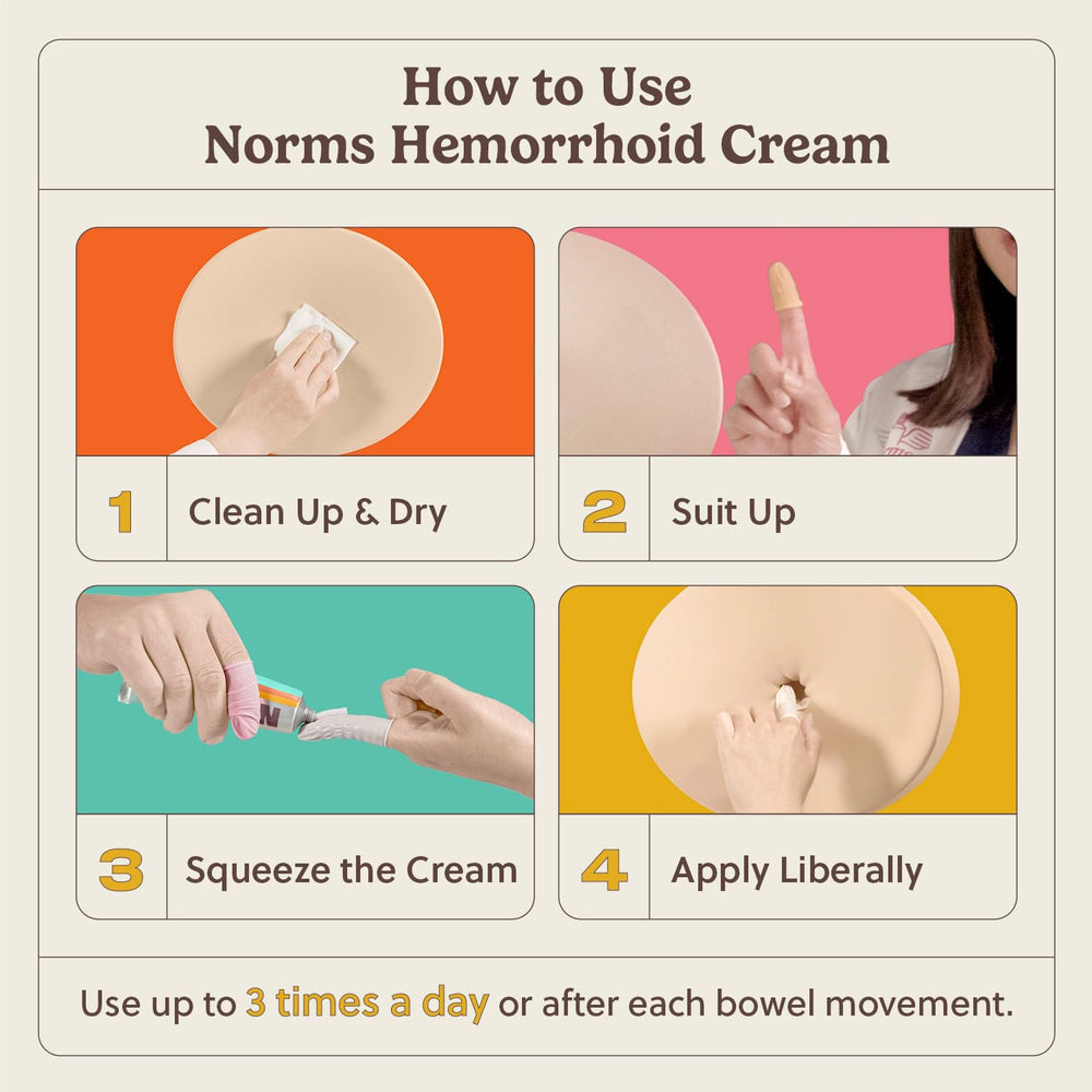 Norms Squeezies discreet application in single use sachets.