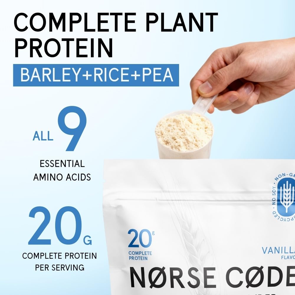 NØRSE CØDE SmoothBlend dissolving protein scoop for clump-free mix