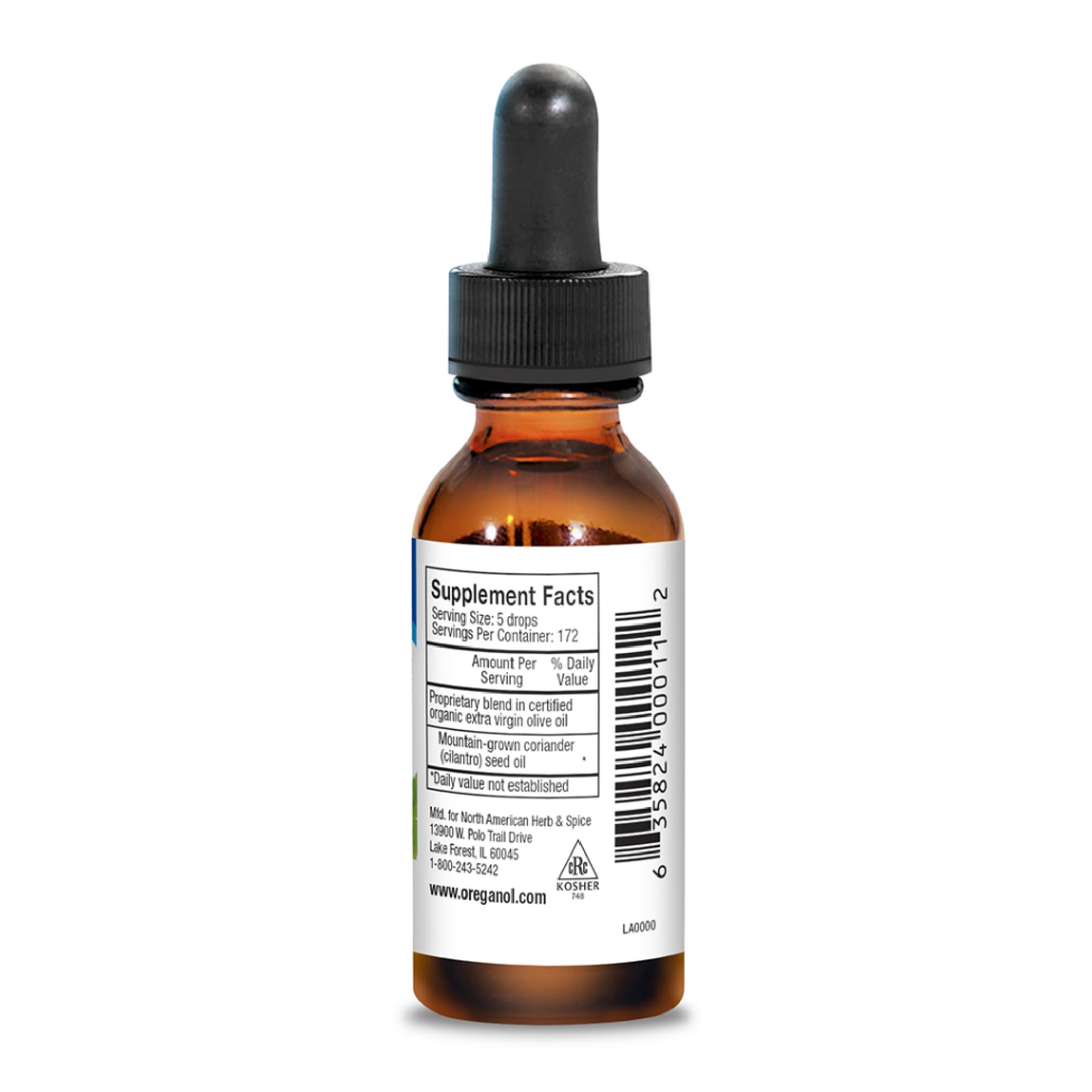 Cilantrol olive oil base supports smooth dosing and flavor balance.