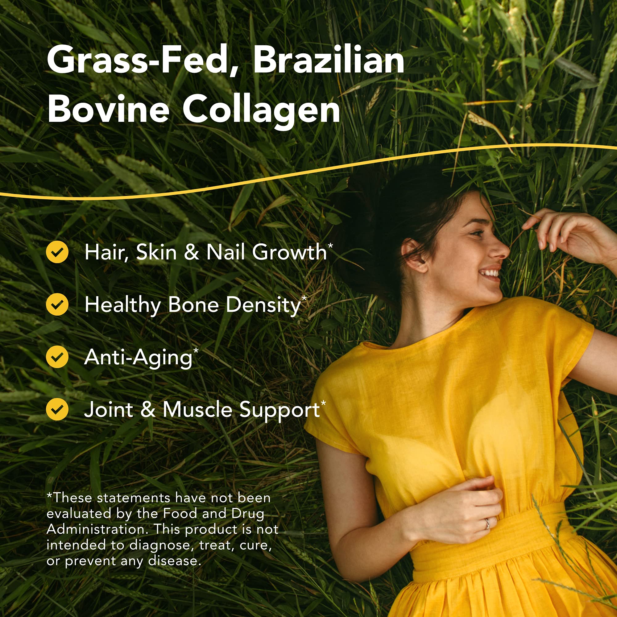 Back label detail of Collagen Power-Plus highlighting non-GMO ingredients