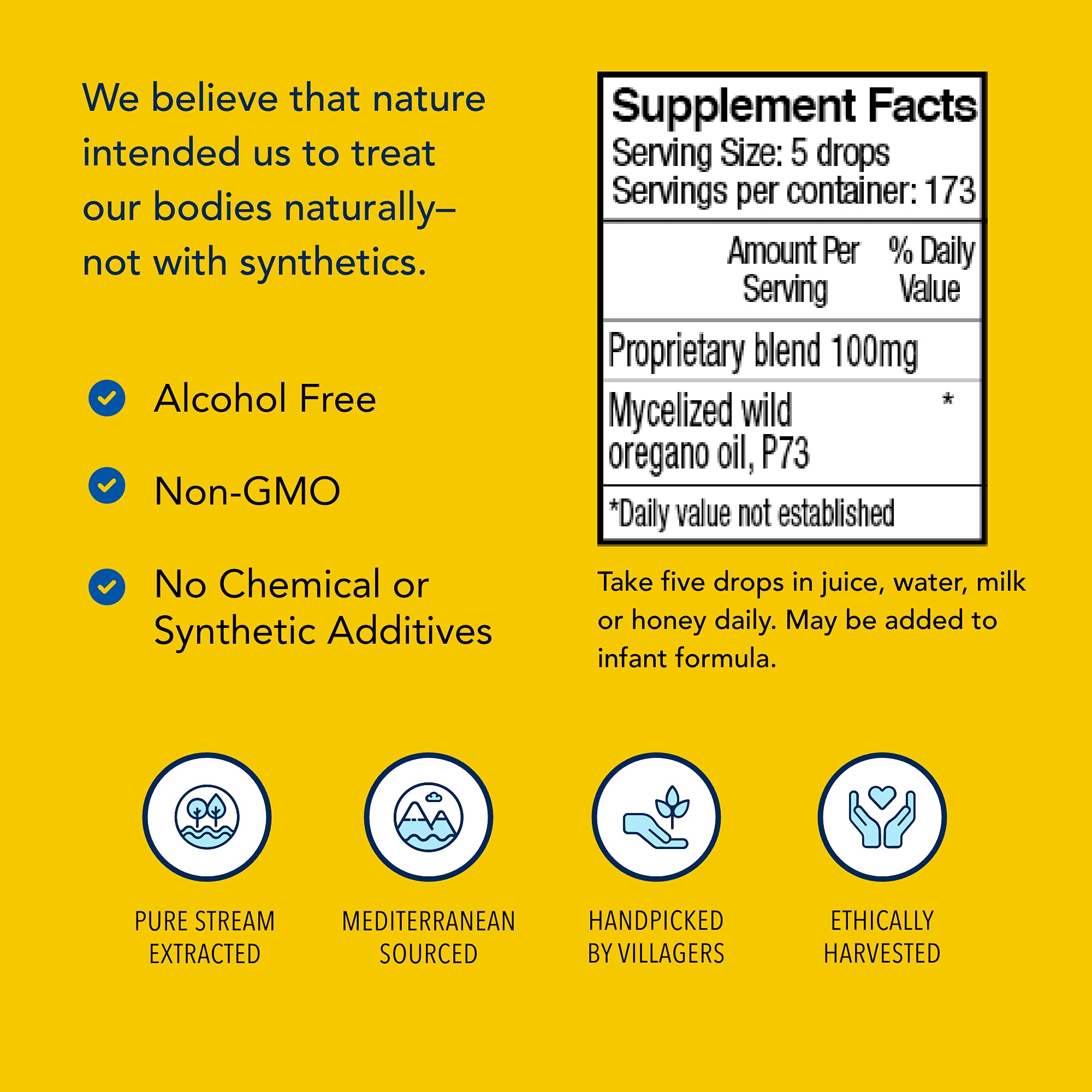 H2Orega drops illustrating simple dosing with micellized oregano oil