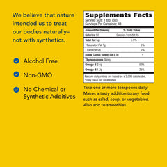 Muscadine and pomegranate extract visuals on packaging