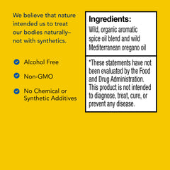 Label close-up emphasizes non-GMO and chemical-free claims on Nail-It.