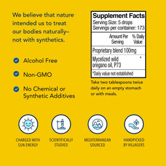 NORTH AMERICAN HERB & SPICE Non-GMO label highlighting clean sourcing.
